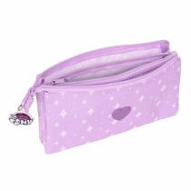 Trousse Fourre-Tout Triple My Little Pony Lila (22 x 12 x 3 cm)