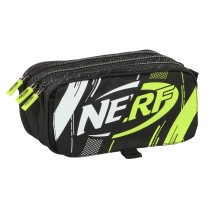 Dreifaches Mehrzweck-Etui Nerf Get ready Schwarz 21,5 x 10 x 8 cm