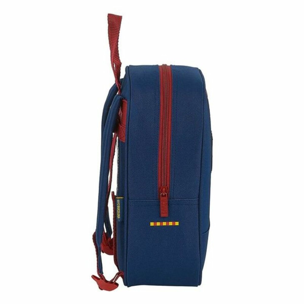 Kinderrucksack F.C. Barcelona Granatrot Marineblau