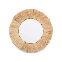 Wall mirror RI-6064 Brown 79 x 79 x 3 cm Circle