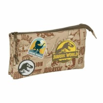 Triple Carry-all Jurassic World Beige 22 x 12 x 3 cm