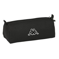 Trousse d'écolier Kappa Black Noir (21 x 8 x 7 cm)