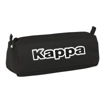 Trousse d'écolier Kappa Black Noir (21 x 8 x 7 cm)