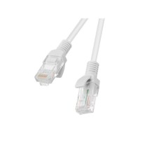 UTP Category 6 Rigid Network Cable Lanberg PCU6-10CC-1000-S White Grey 10 m