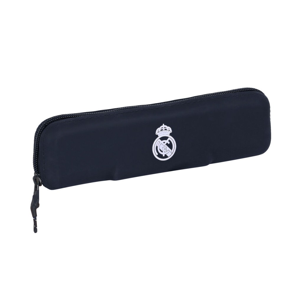 Zweifaches Mehrzweck-Etui Real Madrid C.F. Weiß 20 x 5.5 x 2 cm