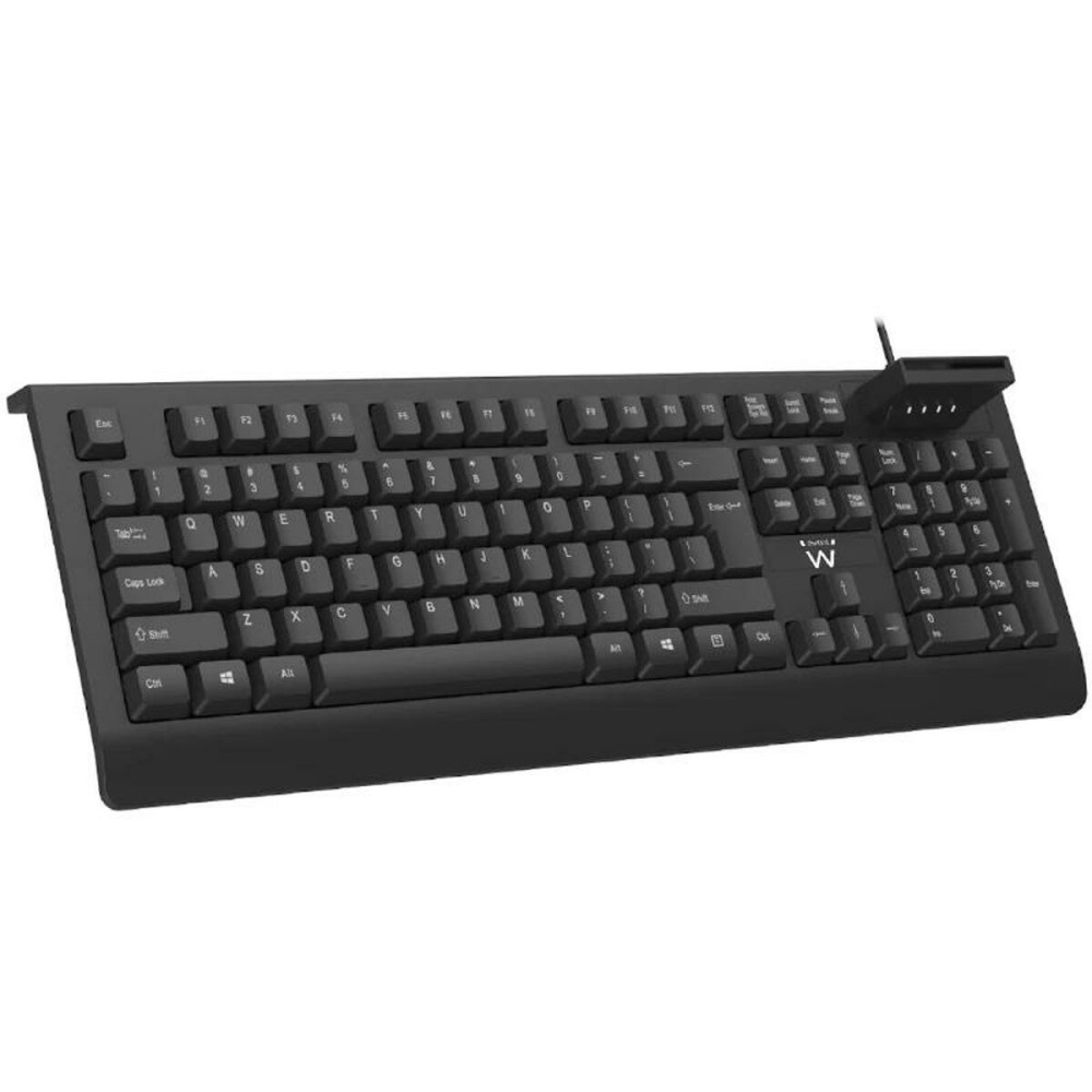 Tastatur Ewent EW3286 Schwarz Qwerty Spanisch QWERTY