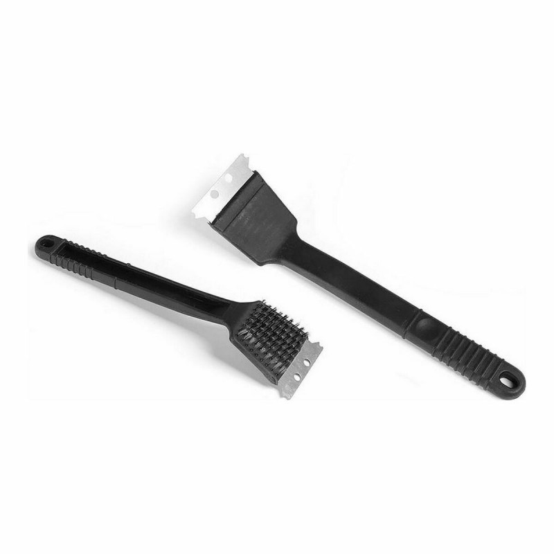 Brosse de Nettoyage pour Barbecue Noir (31 x 7,1 x 5 cm)