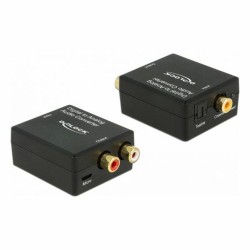 Convertisseur audio DELOCK Toslink - RCA Noir