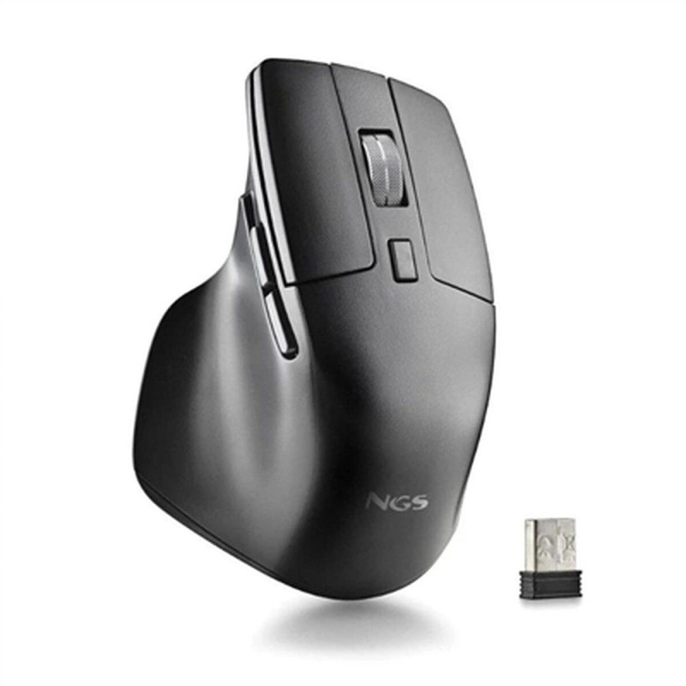 Souris sans-fil NGS HIT-RB Noir 1600 dpi