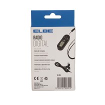 Radio numérique portable ELBE RF-96 Noir FM