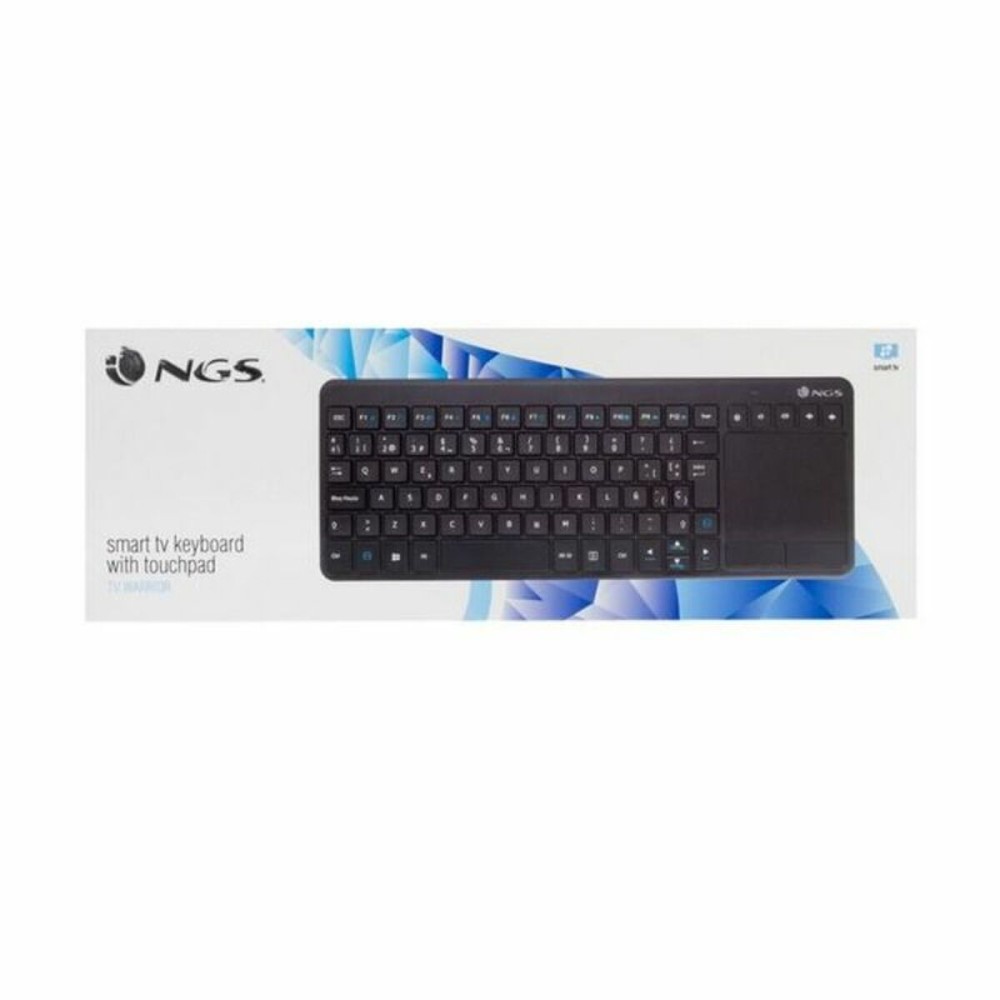 Clavier sans fil NGS NGS-KEYBOARD-0240 Noir