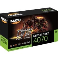 Grafikkarte INNO3D N40702-126XX-185252N 12 GB GDDR6X GEFORCE RTX 4070