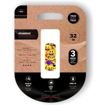 USB Pendrive Tech One Tech Emoji collage 32 GB