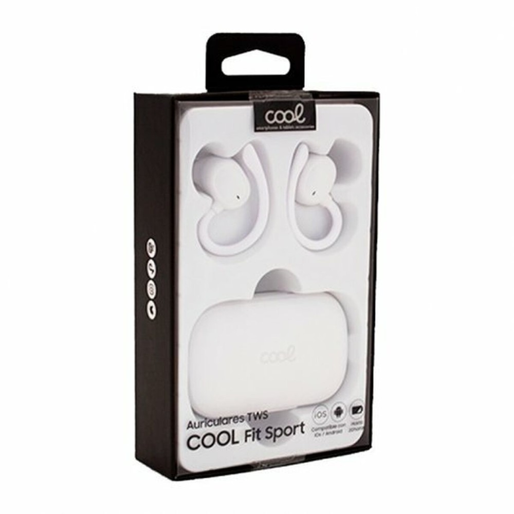 Headphones with Microphone Cool White