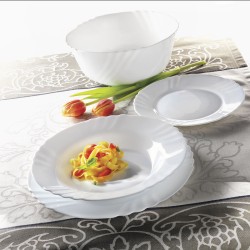 Assiette à dessert Bormioli Rocco Ebro Blanc verre (20 cm) (36 Unités)