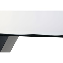 Table de Salle à Manger DKD Home Decor Noir Bois Verre trempé Bois MDF 180 x 90 x 76 cm