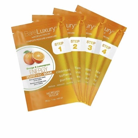 Maniküre- und Pediküre-Sets Morgan Taylor Complete Pedicure Manicure Orange Orange 4 Stücke (4 pcs)