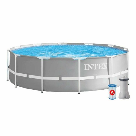 Piscine Démontable Intex 26712 6503 l 366 x 76 cm Épurateur de Piscine (366 x 76 cm)