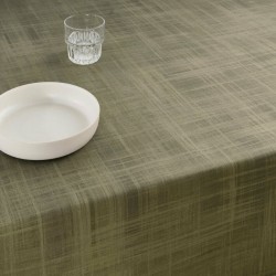 Fleckenabweisende Tischdecke Belum Liso grün Olive 200 x 150 cm