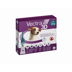 Hundepipette Ceva 3D S 4-10 kg 3 Stück