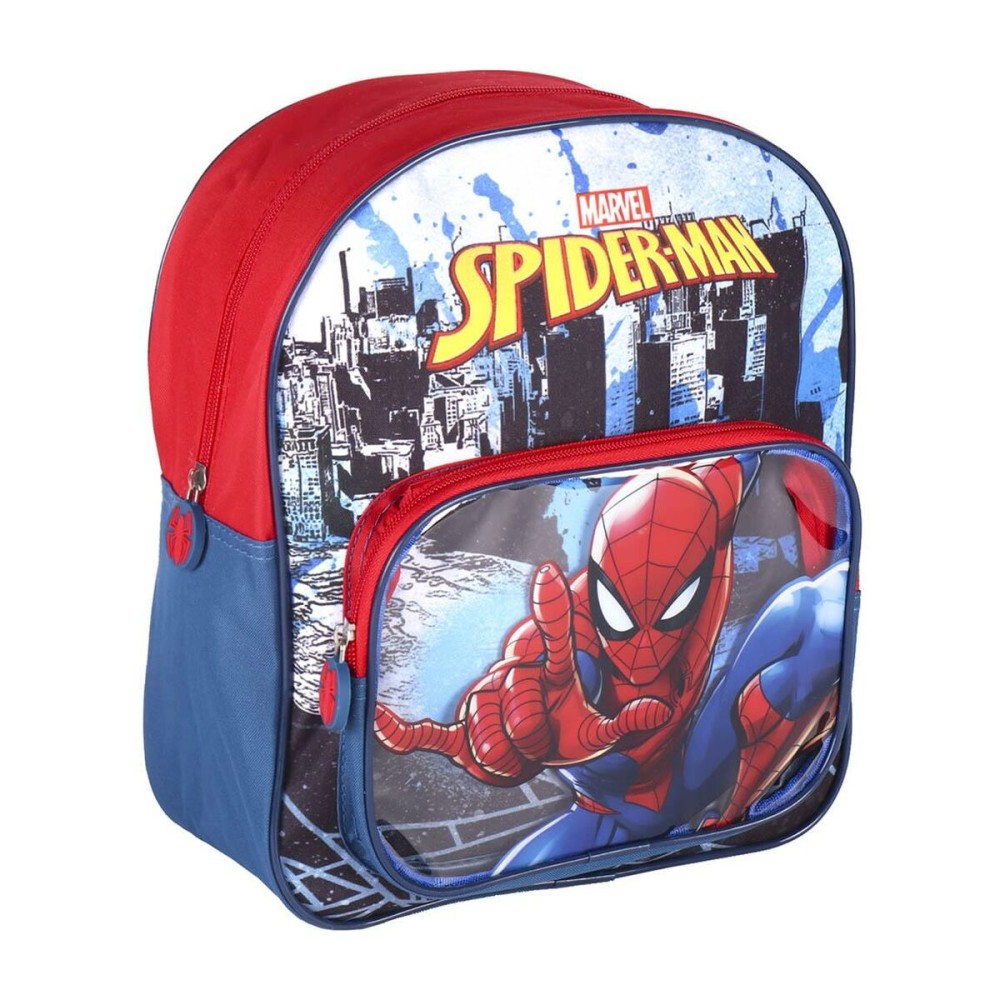 Cartable Spider-Man Rouge 25 x 30 x 12 cm