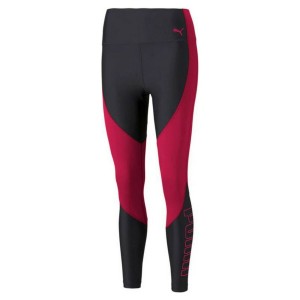 Leggings de Sport pour Femmes Puma Eversculpt Log W Rouge carmin