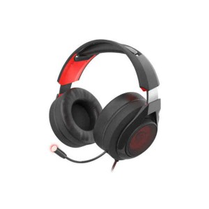 Casques avec Microphone Genesis NSG-1454 Noir Rouge