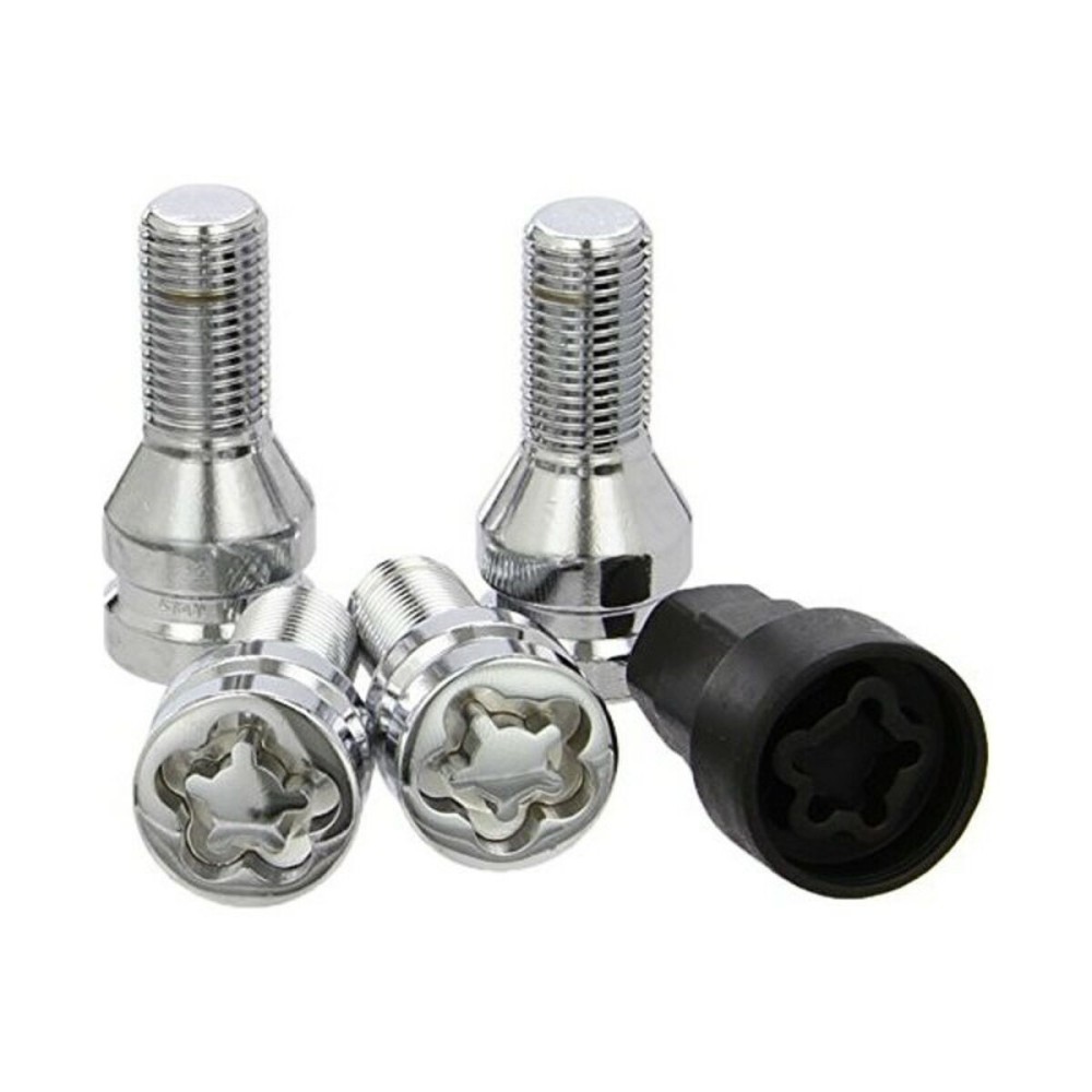 Anti-Theft Screws BC Corona 14X150 L26 17/19 Silver (4 uds)