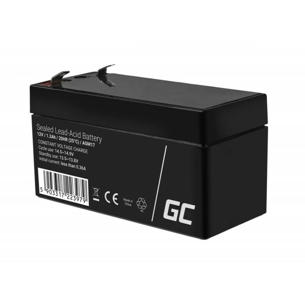 Battery for Uninterruptible Power Supply System UPS Green Cell AGM17 1.2 Ah 12 V