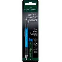 Pencil Lead Holder Faber-Castell Grip  Matic Blue 0,7 mm (10 Units)