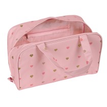 Trousse de Toilette Glow Lab Hearts Rose 31 x 14 x 19 cm