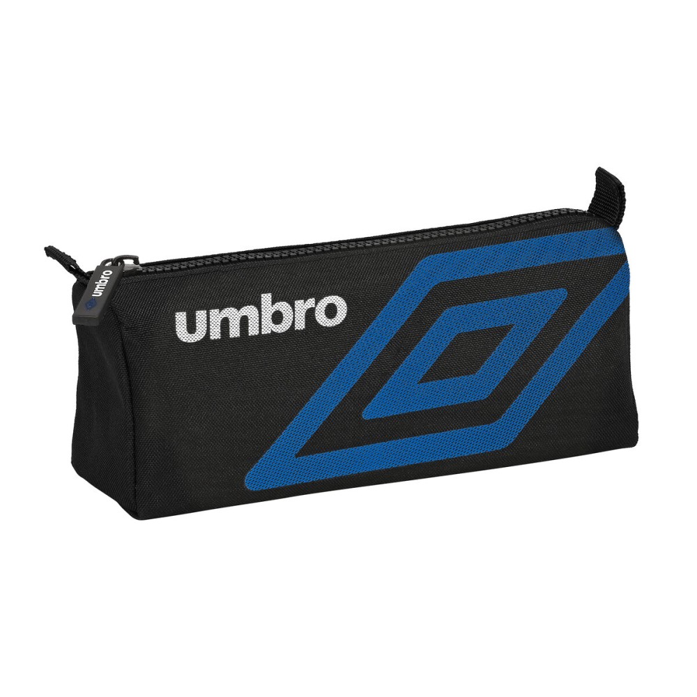 Schulmäppchen Umbro Flash Schwarz (21 x 8 x 7 cm)