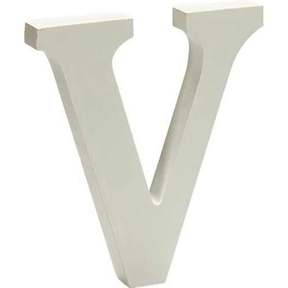 Letter Letter V 1 x 15 x 13,5 cm (12 Units)