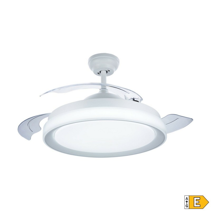 Ceiling Fan with Light Philips Atlas White 35 W 28 W 4500 Lm