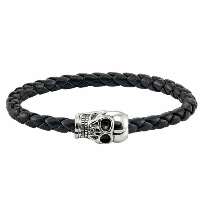 Unisex Bracelet Thomas Sabo UB0018-823-11 Silver Black 18,5 cm 16,5 cm