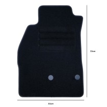 Tapis pour voitures OCC Motorsport OCCRT0036 Noir