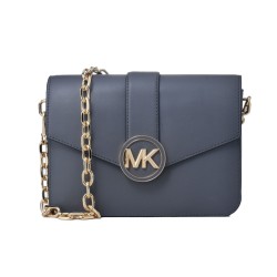 Damen Handtasche Michael Kors 35S2GNML2L-HEATHER-GREY Grau 23 x 5 x 17 cm