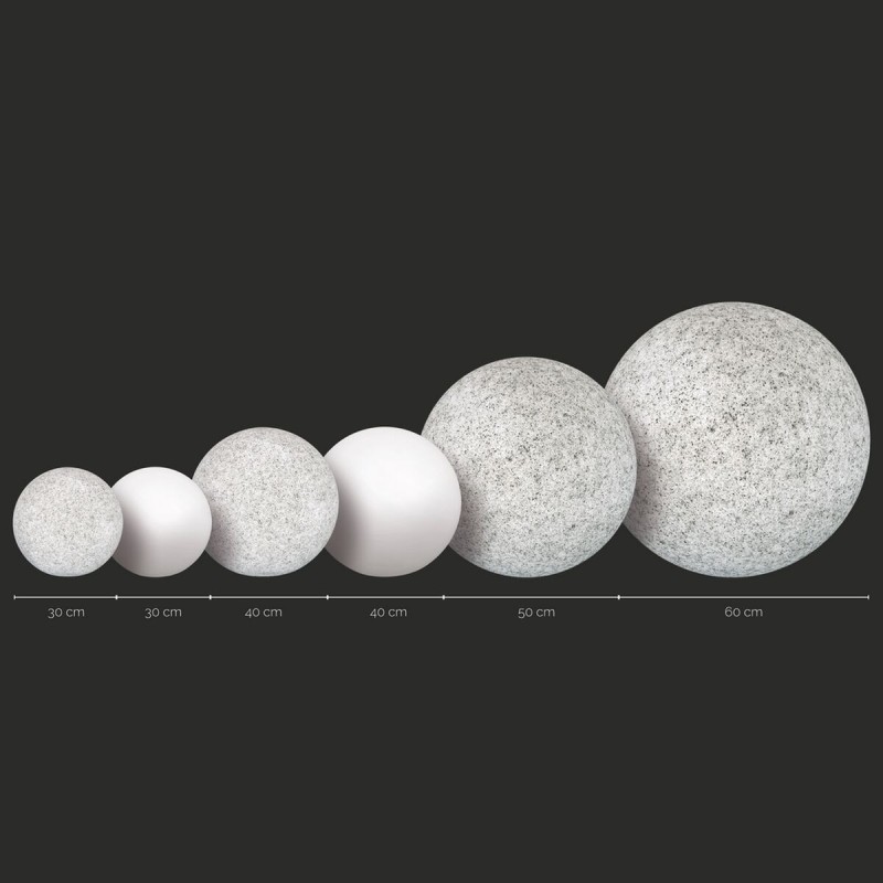 Lighting decoration Sphere Stone 25 W 50 x 50 x 50 cm