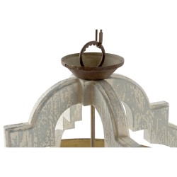 Ceiling Light Home ESPRIT White Bronze Iron Fir 40 W 63 x 63 x 74 cm