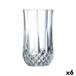 Kristallglas Cristal d’Arques Paris Longchamp Durchsichtig Glas (36 cl) (Pack 6x)