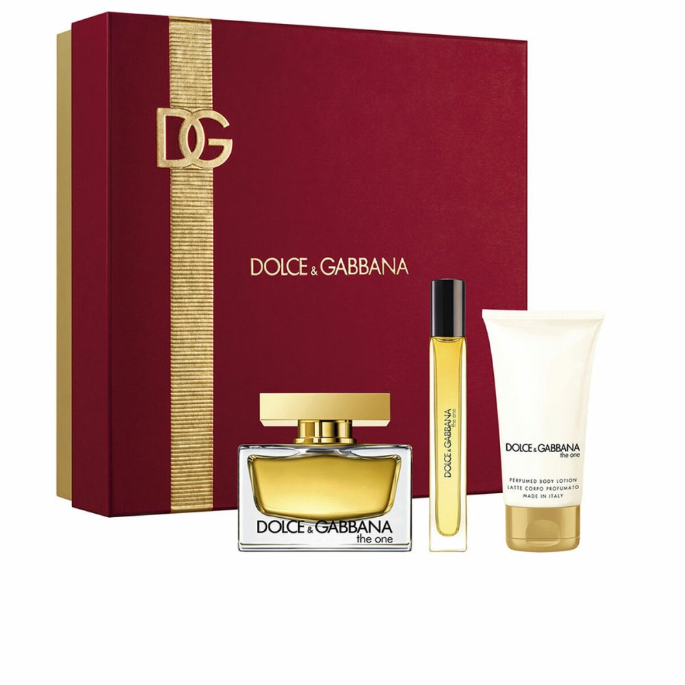 Set de Parfum Femme Dolce & Gabbana THE ONE 3 Pièces