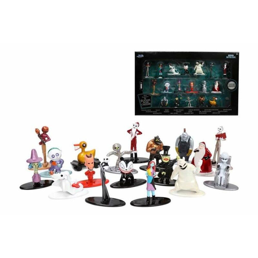 Ensemble de Figurines The Nightmare Before Christmas 4 cm 18 Pièces