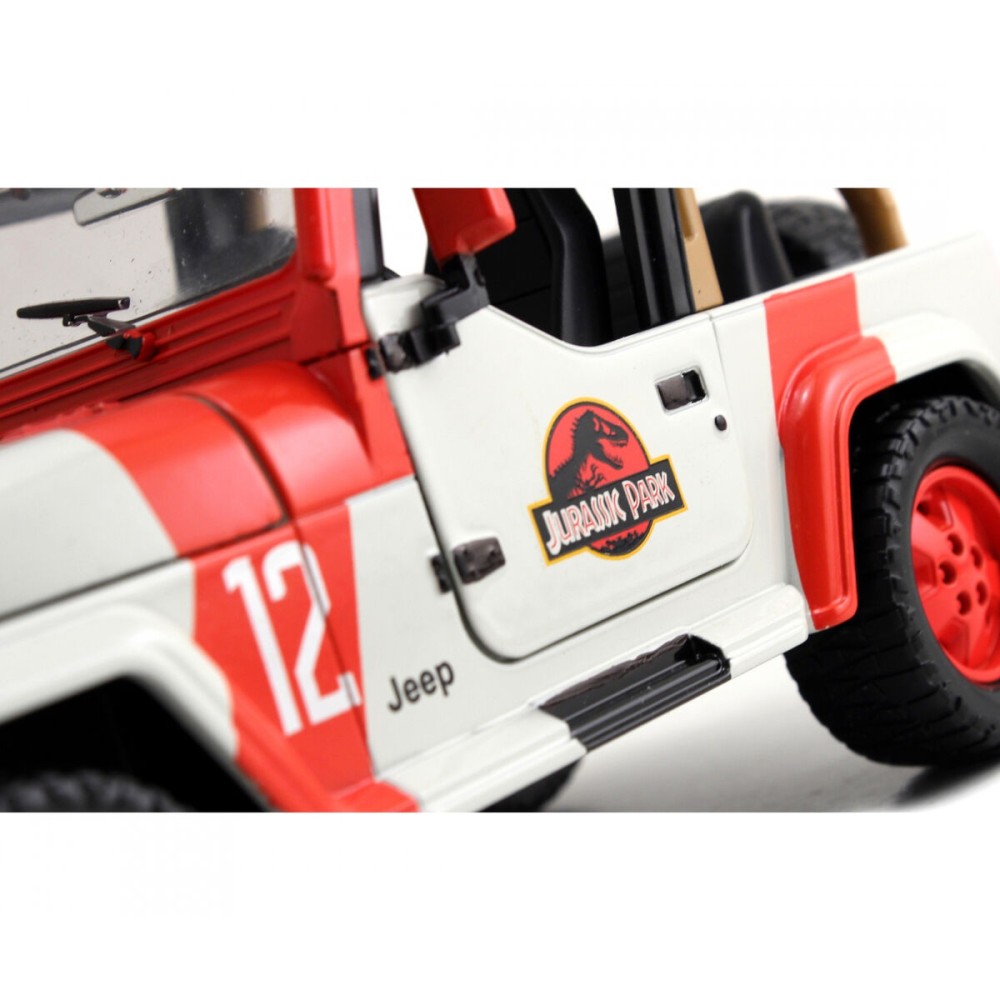 Auto Jurassic Park Jeep Wrangler 19 cm