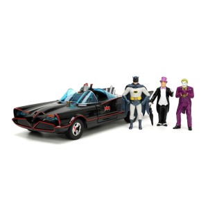 Voiture Batman Batmóvil 1966 Classic 19 cm