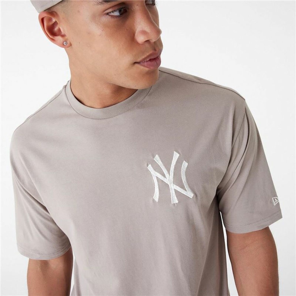 Men’s Short Sleeve T-Shirt New Era ESSNTLS LC OS TEE NEYYAN 60435555 Light brown (L)