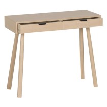 Console Natural Pine MDF Wood 90 x 35 x 75 cm