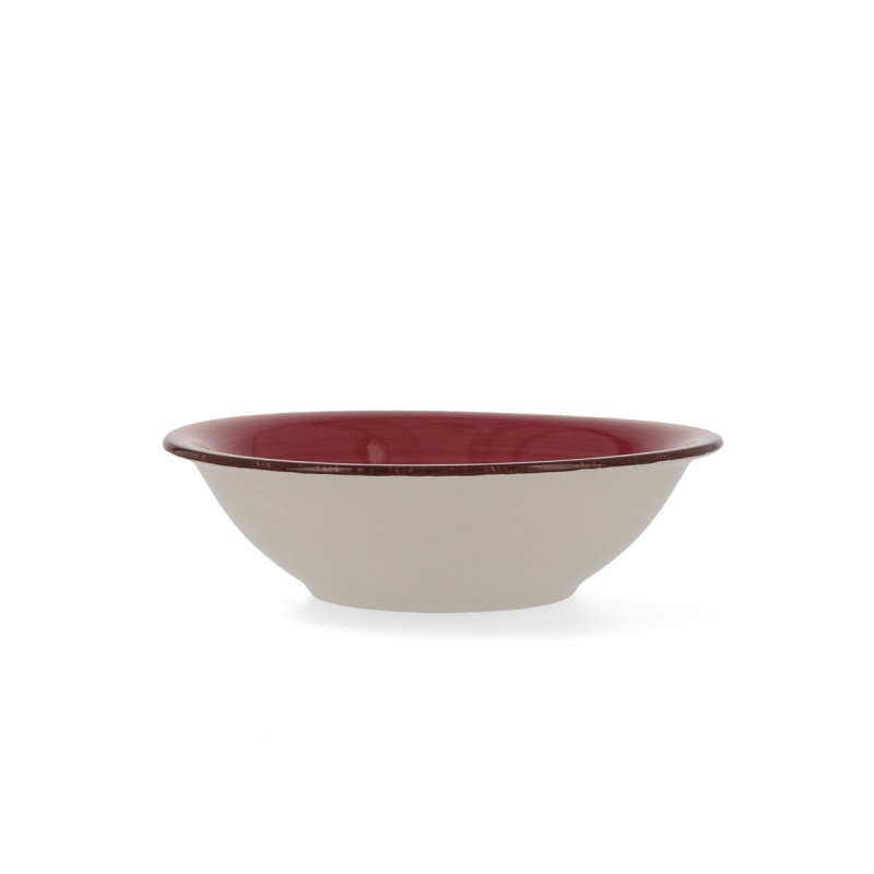 Bowl Quid Vita Ceramic Red (18 cm) (Pack 6x)