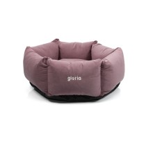 Lit pour chien Gloria Hondarribia Rose 75 x 75 cm Hexagonal