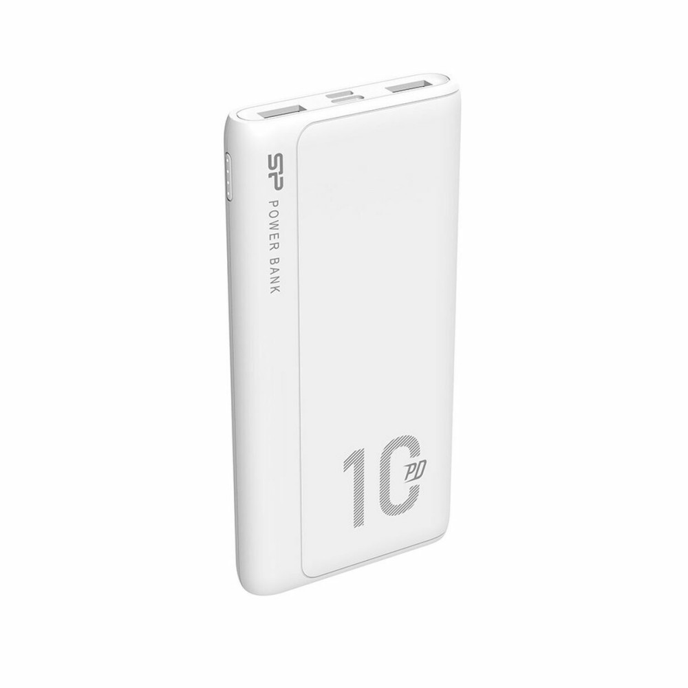 Powerbank Silicon Power SP10KMAPBKQP150W Weiß 10000 mAh