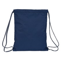 Rucksacktasche mit Bändern Kappa Navy Marineblau (35 x 40 x 1 cm)